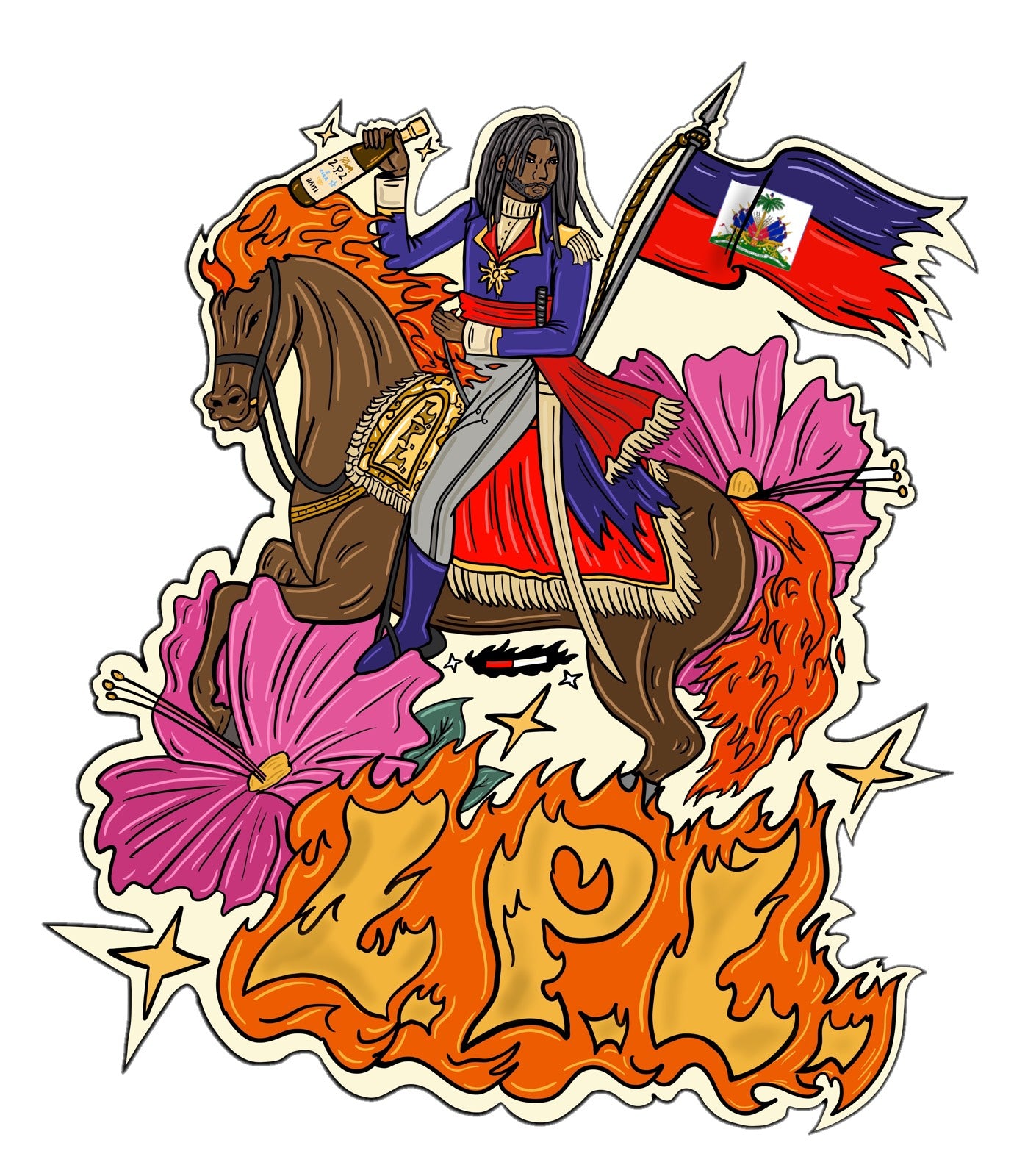 Haitian Flag Day Tee
